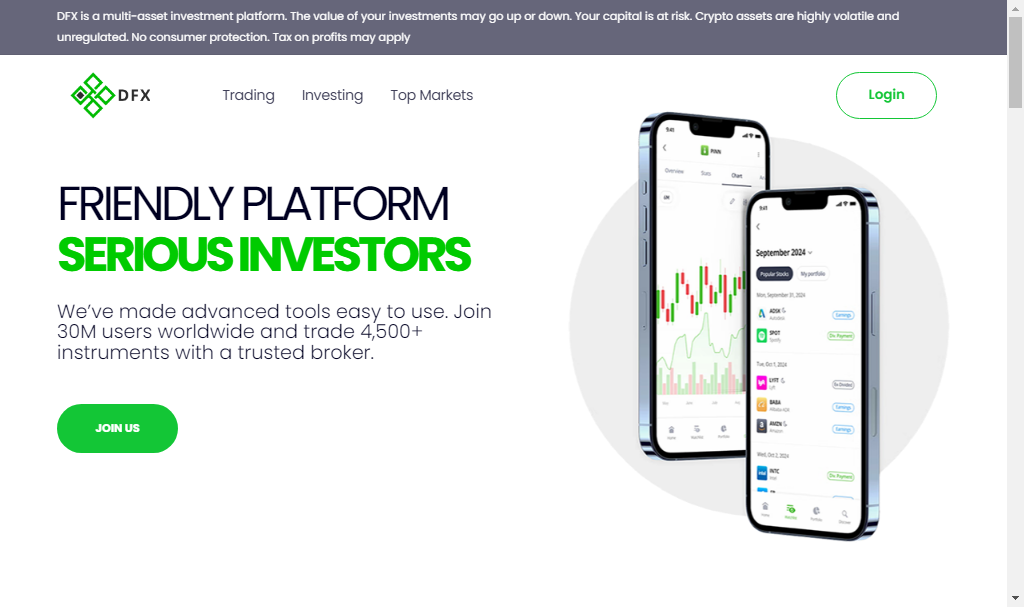 DFX Trading Review