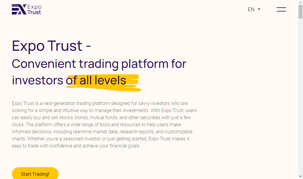 Expo Trust Review