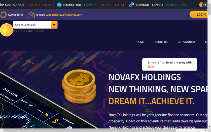 NovaFX Holdings Review