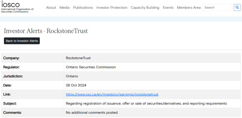 RockstoneTrust Review